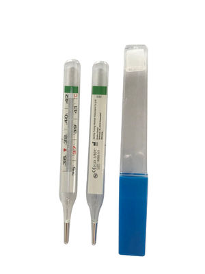 Temómetro de vidrio clínico sin mercurio con aleación de galio