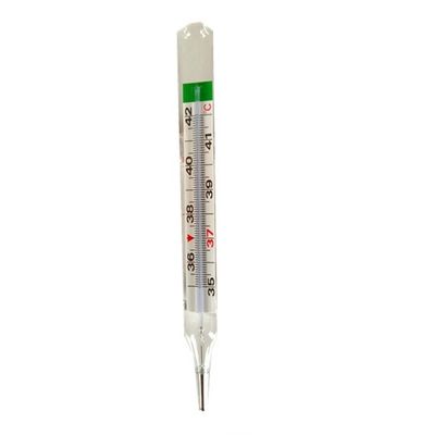 Temómetro de vidrio de axila oral sin mercurio para monitoreo de la salud