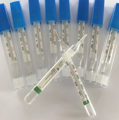 Temómetro de vidrio de axila oral sin mercurio para monitoreo de la salud