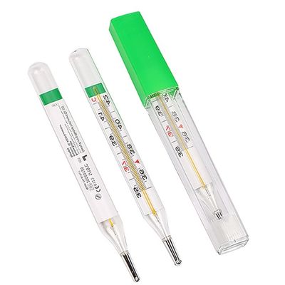 Termómetro médico de axila preciso Customizado OEM Vidrio libre de mercurio