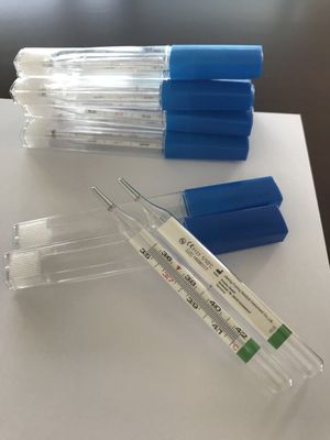 Apoyo personalizado Bebé/Adulto Vidrio Sin mercurio Termómetro Celsius Fahrenheit