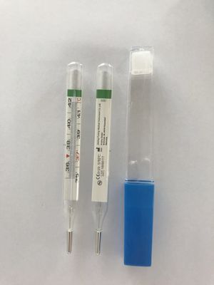 Apoyo personalizado Bebé/Adulto Vidrio Sin mercurio Termómetro Celsius Fahrenheit
