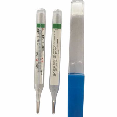 FN-W Temómetro clínico de precisión de vidrio personalizado tipo axila dentro del CE