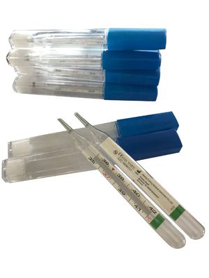 Apoyo personalizado Sin tubo de vidrio de mercurio termómetro clínico para aplicaciones