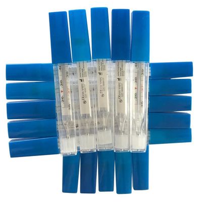 Termómetro de vidrio libre de mercurio para la fiebre médica Temperatura de grado hospitalario